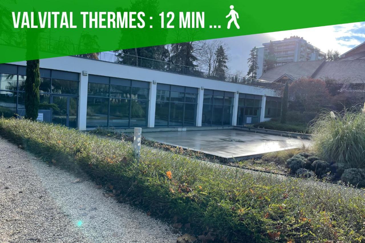 Ferienwohnung Viva Leman- Hypercentre - Vue Panoramique- Parking - Wifi Thonon-les-Bains Exterior foto